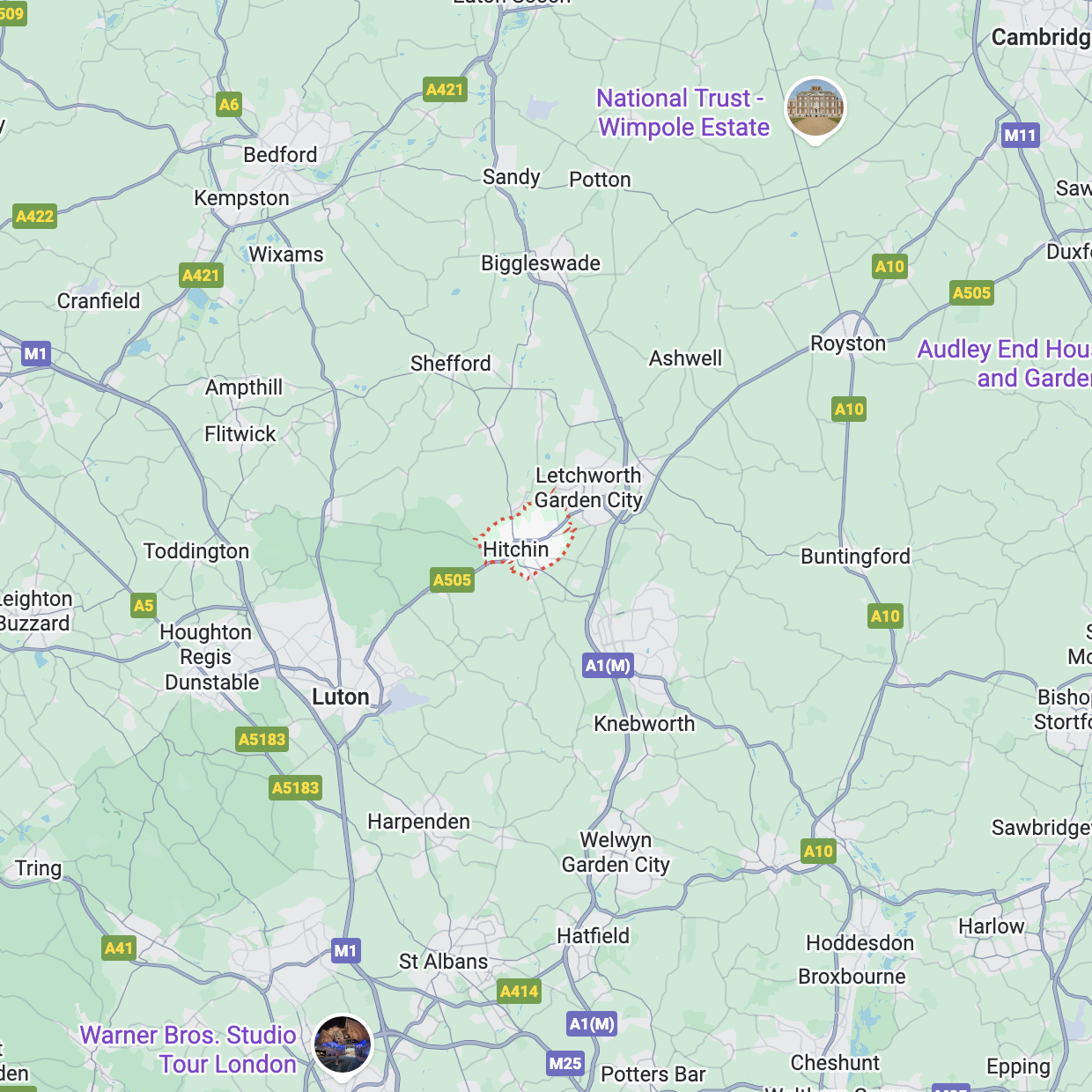 Areas we cover image